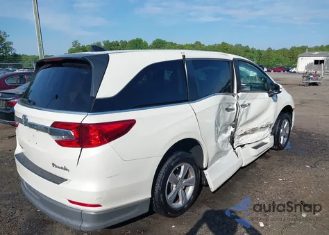 2019 Honda Odyssey Ex-L from USA, damaged, VIN 5FNRL6H70KB040327